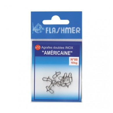 Flashmer Agrafe Double Americaine - X10-