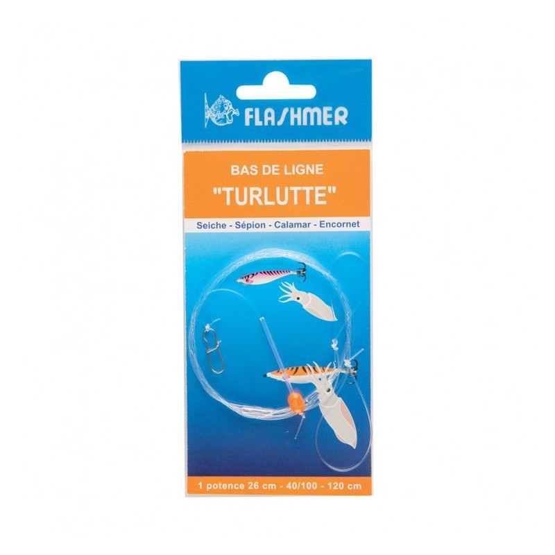 Flashmer Bas de Ligne Potence Rotative 1 Turlutte-