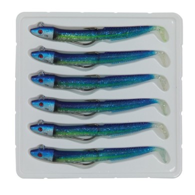 Flashmer Blue Equille Junior – tête 10 g, à la pièce-