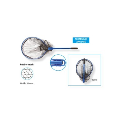 Flashmer Epuisette Bateau Easy Pliante - Aluminium-