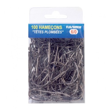 Flashmer Hameçon Tête Plombée - 60°-