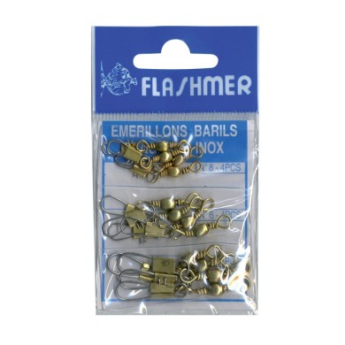 Flashmer Kit Baril A Agrafe Inox n° 4 - 6 - 8 - X12-