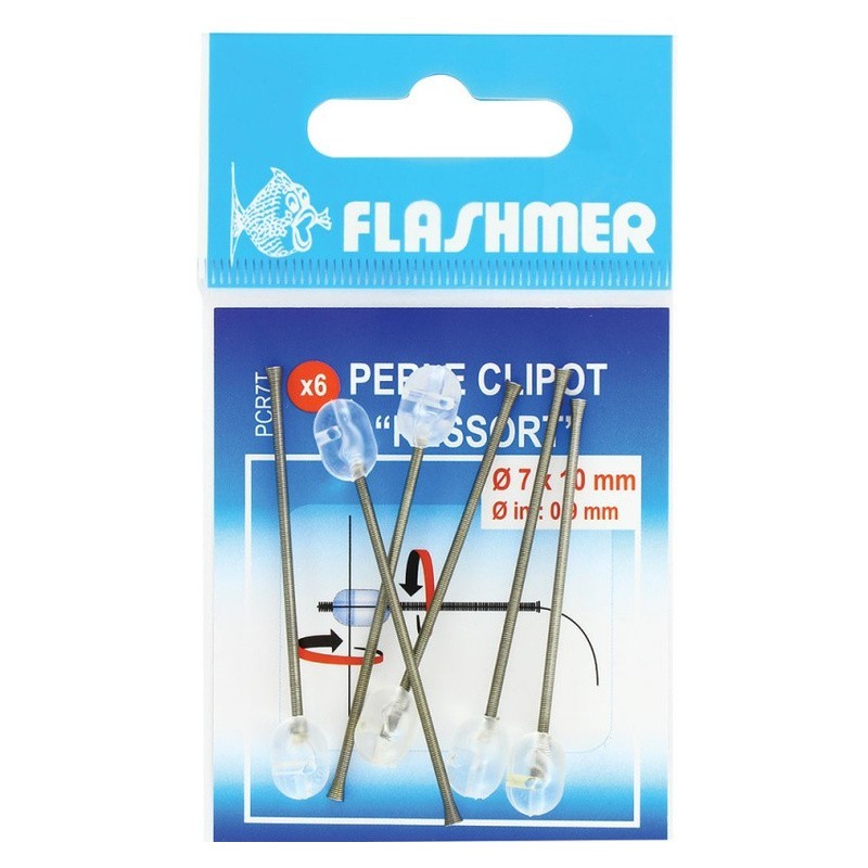 Flashmer Perle Clipot Ressort-