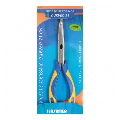 Flashmer Pince Curved Inox-