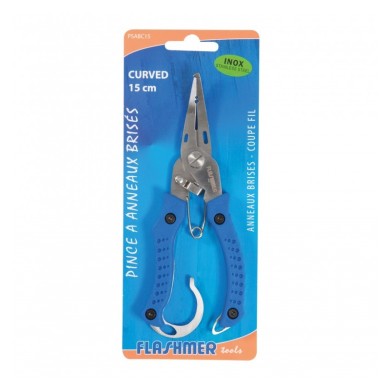 Flashmer Pince Curved Multifonction 15 cm-