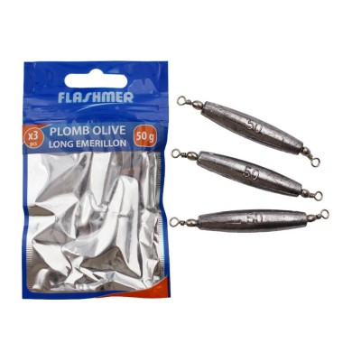 Flashmer Plomb Olive Long + Emerillon-