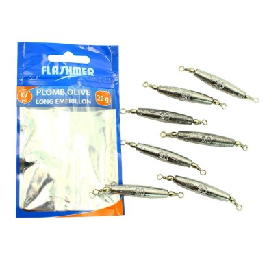 Flashmer Plomb Olive Long + Emerillon-