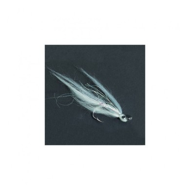 Flashmer Teaser Monté Vif Argent - Hameçon n° 1/0-