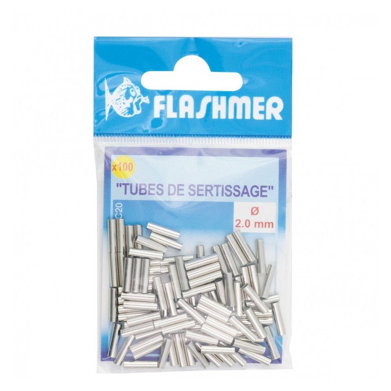 Flashmer Tubes de Sertissage Simples Sleeves - X100-