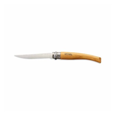Opinel Couteau Effilé Fermant - Hetre / Inox-
