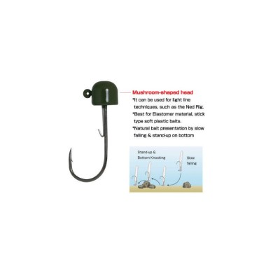 Owner 4151GP Block Head Green Pumpkin-