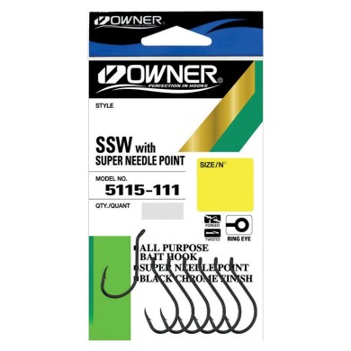 Owner 5115 SSw Straight Worm Surf-