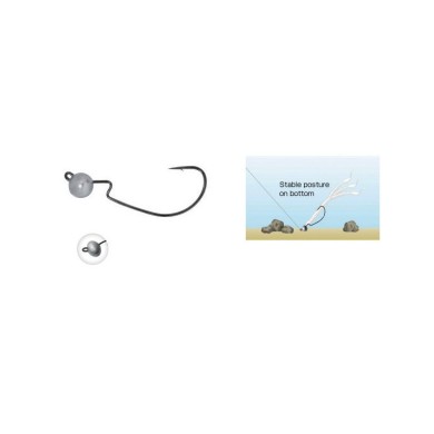 Owner Round Jig Head-