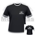 Megabass T Shirt Skull Black & White