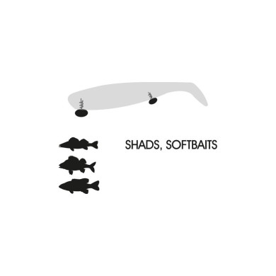 Scratch Tackle Plomb Mass Oval-