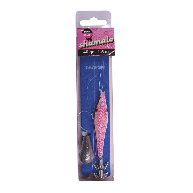 Sea Squid Bas de Ligne 1 Turlutte Shamalo 9 cm-