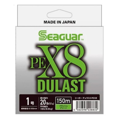 Seaguar PE X8 Dulast Fluo Green - 150 M-