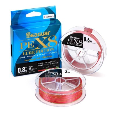 Seaguar PE X8 Lure Edition Rose - 150 M-