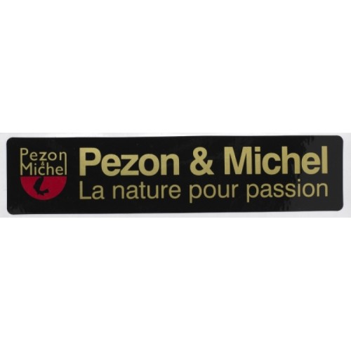 Pezon et Michel Autocollant PM