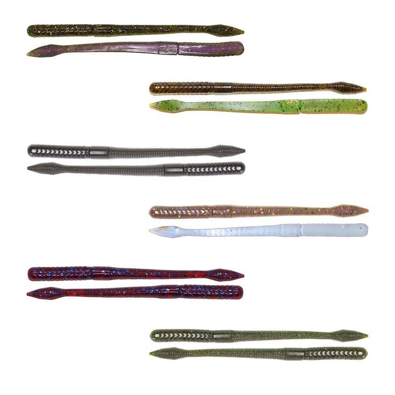 X Zone Lure Mb Fat Finesse Worm-