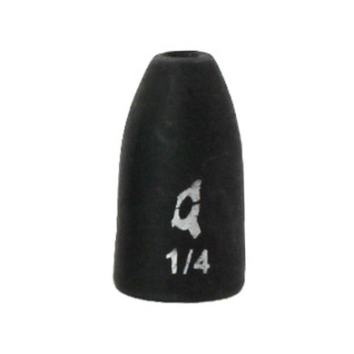 X Zone Lure Tungsten Worm Weight Black-