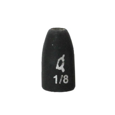 X Zone Lure Tungsten Worm Weight Black-