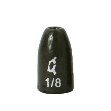 X Zone Lure Tungsten Worm Weight Green Pumpkin-