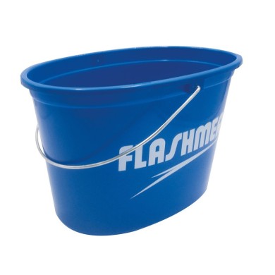 5L - Ovale - Bleu - Plastique