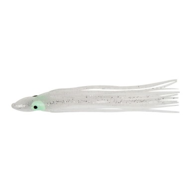 6cm - BLANC PAILLETÉ (W) - 5pcs/pk