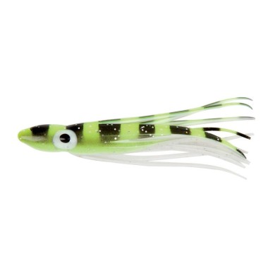 6cm - CHARTREUSE RAYÉ NOIR (CRN) - 5pcs/pk
