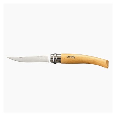 n°8 - Lame 8cm - Inox - Manche hêtre - Virobloc
