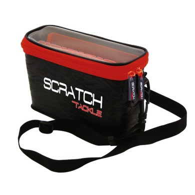 22.5x8x14cm - 2 racks 5+8 cases - Noir/Rouge - EVA