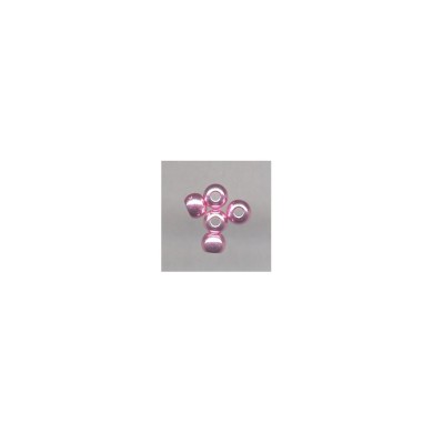 3.30mm - 10pcs/pk - Rose clair métallisé