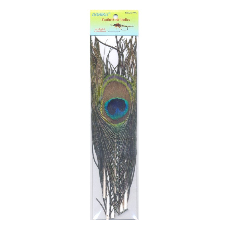 Plume de paon naturelle DOHIKU PZ01-