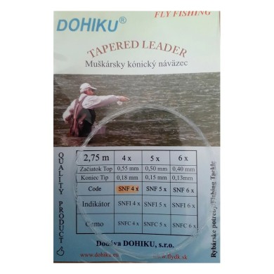 Bas de ligne conique DOHIKU SNF Classic – 2,75 m-