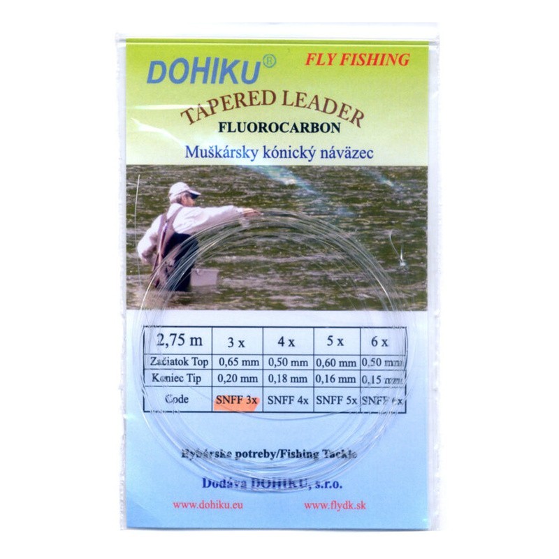 Bas de ligne fluorocarbone DOHIKU SNFF – 2,75m-