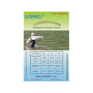 Bas de ligne bicolore DOHIKU SNFI – 2,75m-