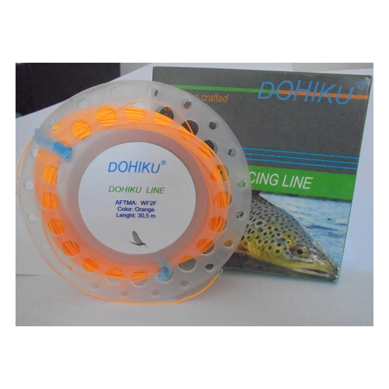 Soie flottante DOHIKU WF – 30,5 m, orange-