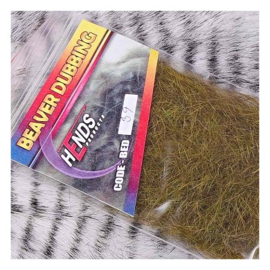 Hends Beaver Dubbing - Dubbing de castor-