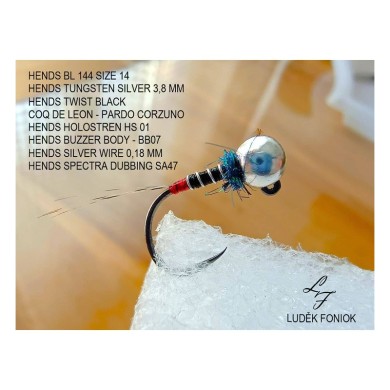 Hends BL144 - hameçon jig compact sans ardillon-
