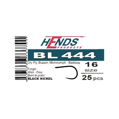 Hends BL444 - hameçon fin sans ardillon-