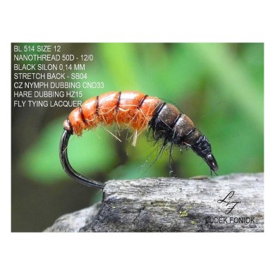 Hends BL514 - hameçon courbe de force moyenne-
