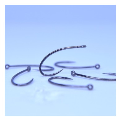 Hends BL554 - hameçon courbe pour nymphes-