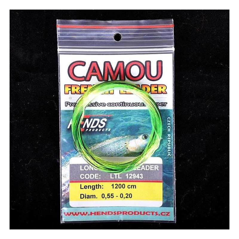 Hends Camou Progressive Tapered - Bas de ligne 12m-