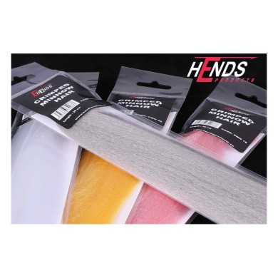 Hends Crimped Minnow Hair - Fibres pour streamers-