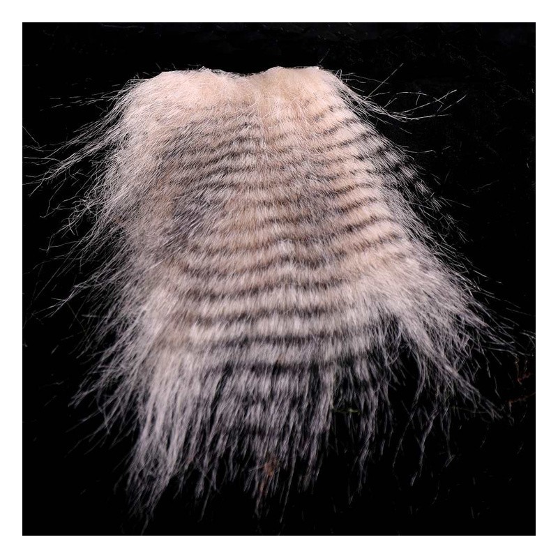 Hends Grizzly Feathered Furabou - Fibres barrées-