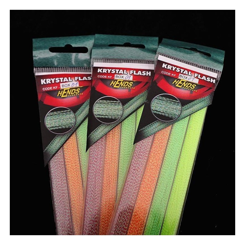 Hends Krystal Flash Box - Fibres en boîte-