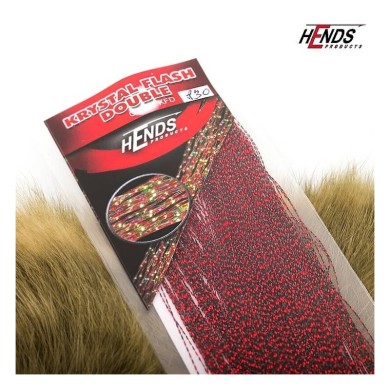 Hends Krystal Flash Double - Fibres pour streamers-