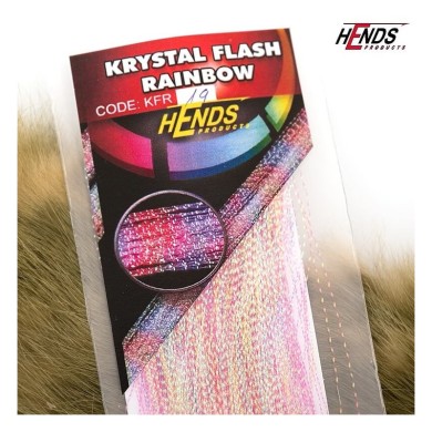 Hends Krystal Flash Rainbow - Fibres iridescentes-
