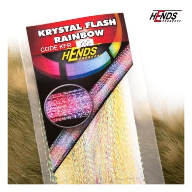 Hends Krystal Flash Rainbow - Fibres iridescentes-